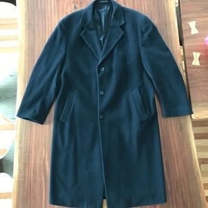 EUC Cashmere and Wool Blend Overcoat 44R
